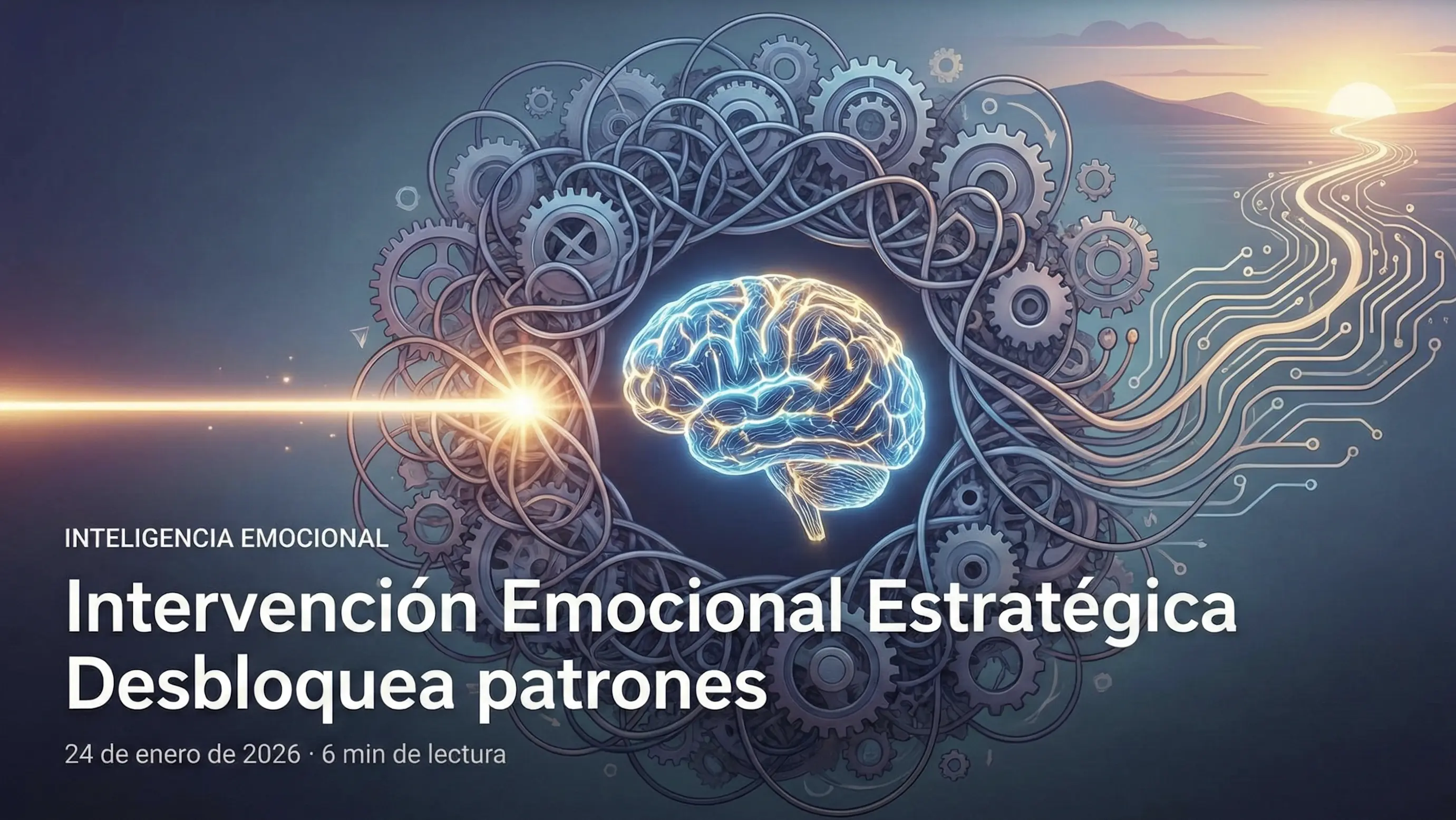 Intervención emocional estratégica para desbloquear patrones emocionales